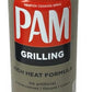 Pam No-Stick Cooking Spray - Grill - For High Temperature - Net Wt. 5 OZ (141 g) Each - Pack of 2