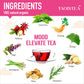 TAOISTEA Mood Elevate Tea, Energizing Herbal Blend with Ginseng, Green Tea & Ginkgo - 14 Bags, 1 Count