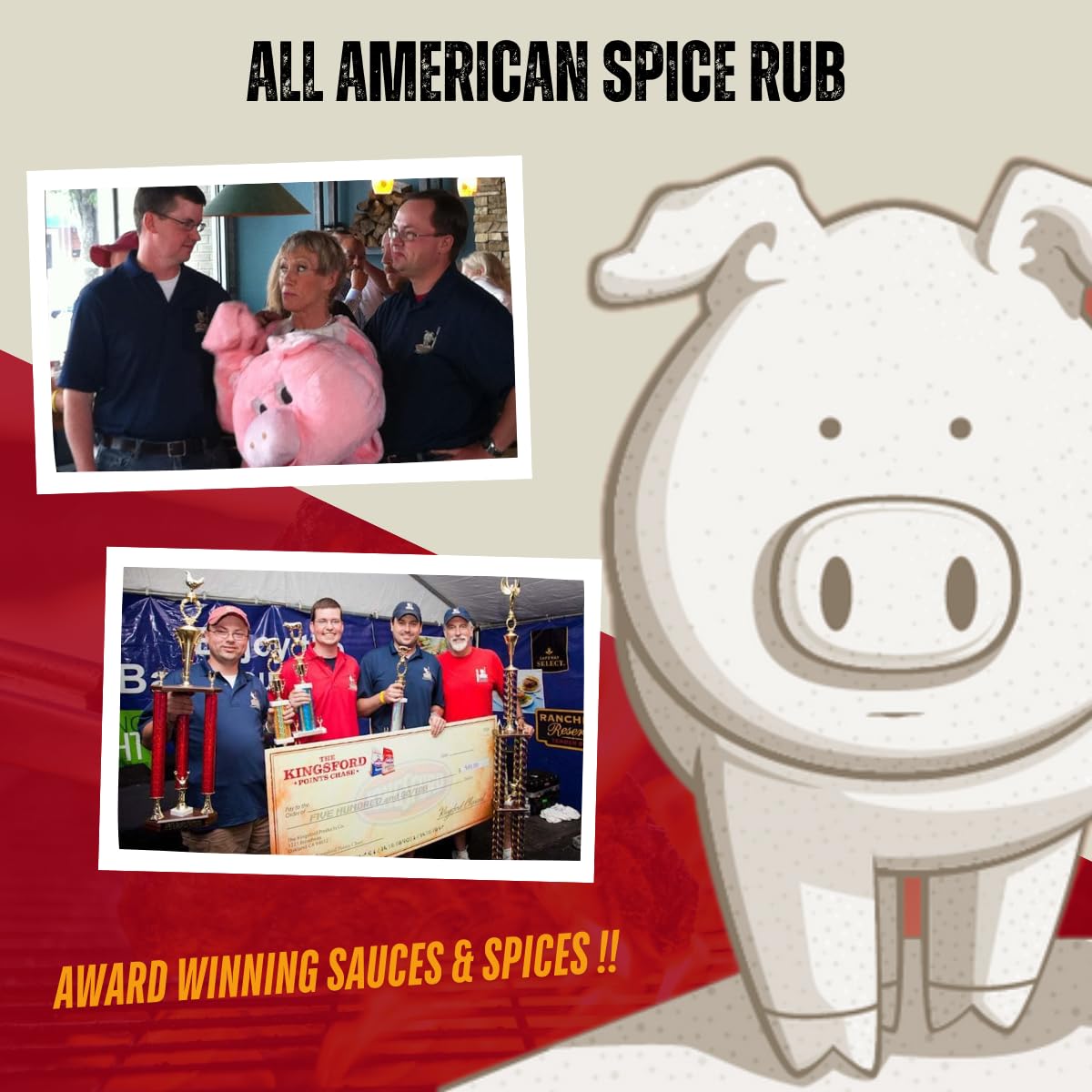 Pork Barrel BBQ All American Spice Rub - Keto, Gluten-Free, No MSG, 3.8 oz