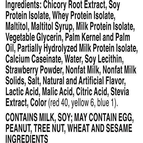Protein One 90 Calorie Protein Bars, Strawberries And Cream, Keto Friendly, 5 Ct, 4.8 Oz