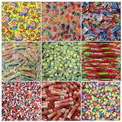 Bulk Candy Variety Pack - 10 lb Candy - Candy Bulk Individually Wrapped Candy- Halloween Candies - Trick Or Treat Candies - Piat