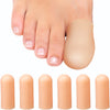 Homergy Original Soft Gel Toe Cap - 6 Big Toe Protectors For Women & Men, Cushioning Toe Sleeves To Provide Relief From Missing/