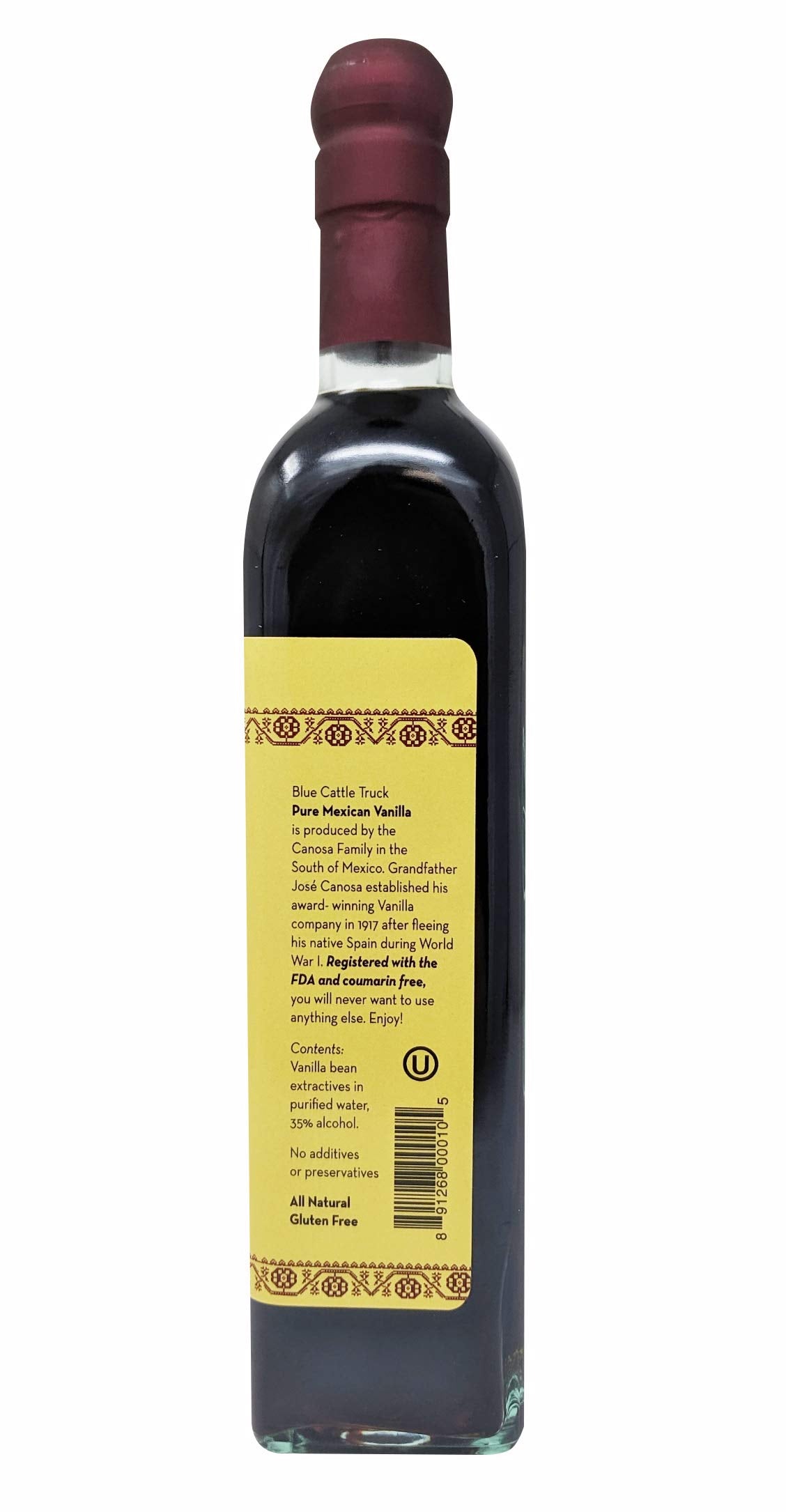Blue Cattle Truck Trading Co. Pure Mexican Vanilla Extract 16.7 Fl Oz