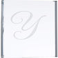 Hortense B. Hewitt Wedding Accessories Script Initial Cake Top, Letter Y