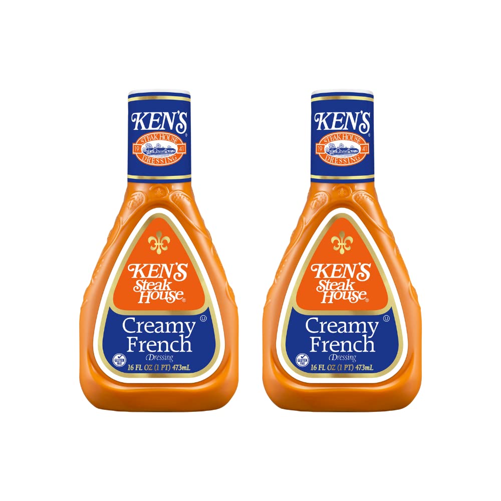 Ken's Steak House Creamy French Dressing (16 Ounce (Pack of 2))