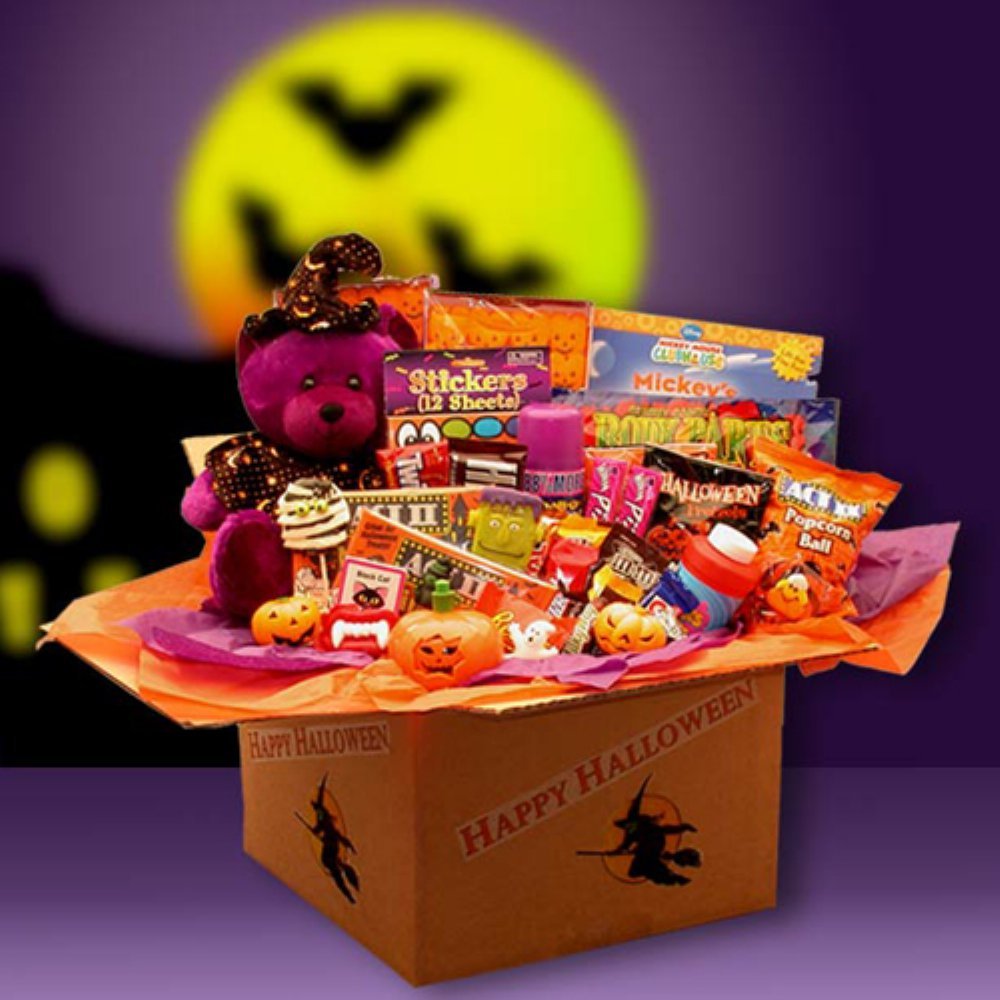 Gift Basket Drop Shipping Happy Halloween Activities Deluxe Care Package