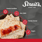 Streits Egg & Onion Matzo - Thin & Crispy, Low Sodium, Low Fat, Family Owned, Kosher Certified, Pair with Soups, Spreads & Sala