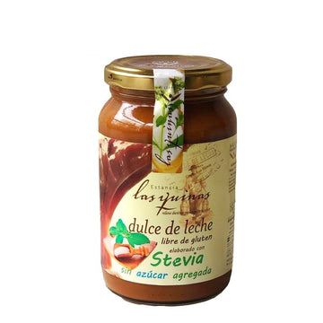 Milk Caramel Free Sugar From Argentine brand las Quinas 15.87 oz. / 450g Bottle Dulce de leche sin Azucar Argentino Las Quinas N