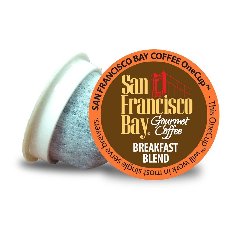 SAN FRANCISCO BAY Breakfast Blend K-Cup Pods, 24 Count, Compatible with Keurig Brewers