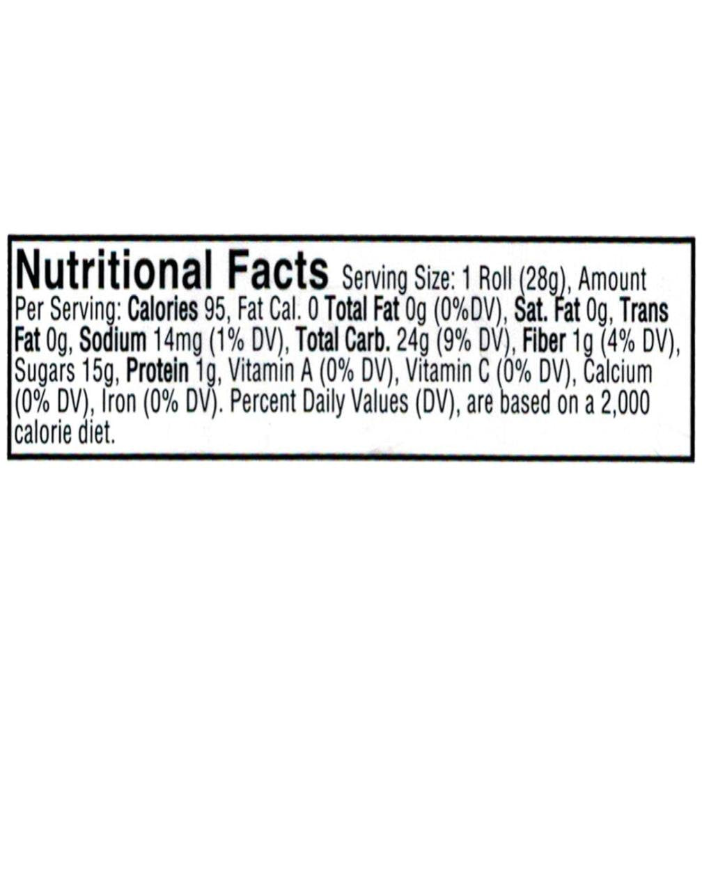Joray Fruit Roll Variety Pack, 8 Flavors, 24 Count, 0.75 Ounce Each