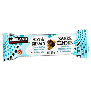 Kirkland Soft & Chewy Granola Bars, 64 Bars X 24G Each, 1.5Kg/3.4 Lb Box, Imported From Canada}