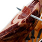 Blázquez Iberico Ham Shoulder 15 Months Cured, 50% Iberico Breed, 13 lbs, 5 Piece Set with Ham Holder & Carving cutting too