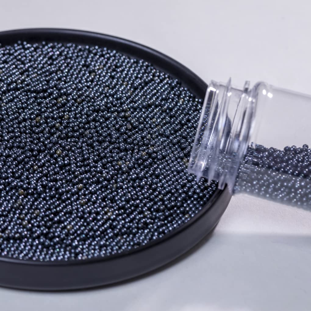 Black Sprinkles Edible Pearl 2mm 130g 4.6OZ Christmas Cake sprinkles,Cookie Sprinkles,Baking Sugar Pearl, Edible Candy Pearls fo