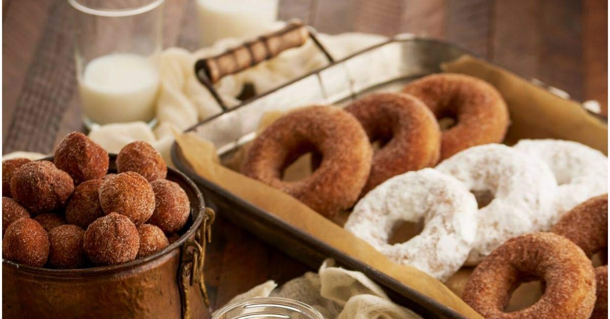 Katz Gluten Free Snacks Donut Holes Variety Pack: Powdered, Glazed, Glazed Chocolate, and Cinnamon. Free of Dairy, Soy, Tree Nut