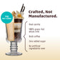 FlavCity Caf? Vanilla Latte - Flavored Instant Coffee Powder Mix with Grass-Fed Whole Milk & Real Vanilla - Instant Latte Made from Real Ingredients - All In One  Just Add Water (20 Servings)