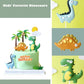10Pcs Dinosaur Cake Decorations Dinosaur Cake Toppers Cake Decorations For Dinosaur Themed Party Kids Party Cake Decorations Din