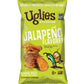 Uglies Kettle Cooked Jalapeño Potato Chips - Gluten Free, Kosher, Non-GMO - 6oz Bags, 4 Pack