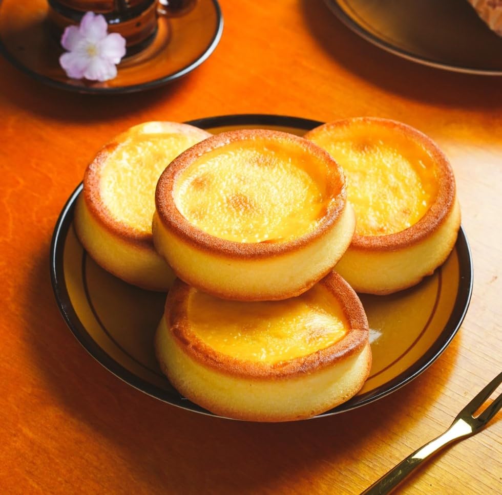 AQPRO Egg Tarts Cake Snack, 6 Individually Wrapped, 9.74oz - Delicious Treats for Any Occasion, Perfect for Sharing