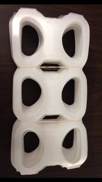 TFD Supplies Plastic Ring Holders for 12 Ounce Cans, 200 Count Pack