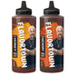 Guy Fieris Flavortown BBQ Sauce Variety Pack - Honey BBQ Sauce, Smokey BBQ Sauce, Barbecue Sauce Set, For Chicken Wings & Ribs -