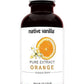 Native Vanilla - Pure Orange Extract - 4 Fl Oz - Pure Flavors And Extracts - Perfect For Cooking, Baking, And Dessert Crafting