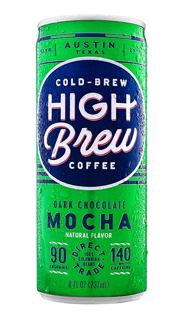 High Brew Coffee - Dark Chocolate Mocha - 8oz.(Pack of 20)