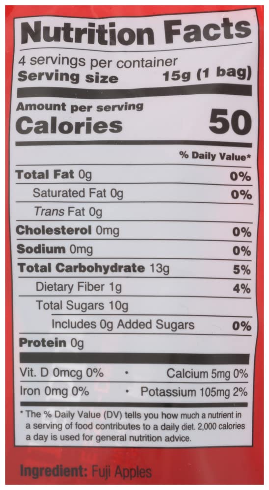 CRISPY GREEN Freeze Dried Apple, 2.12 OZ