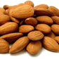 Farm Fresh Nuts Dry Roasted Almonds - Vegan & Keto Friendly - 4 Lbs - Nonpareil Supreme - Brown