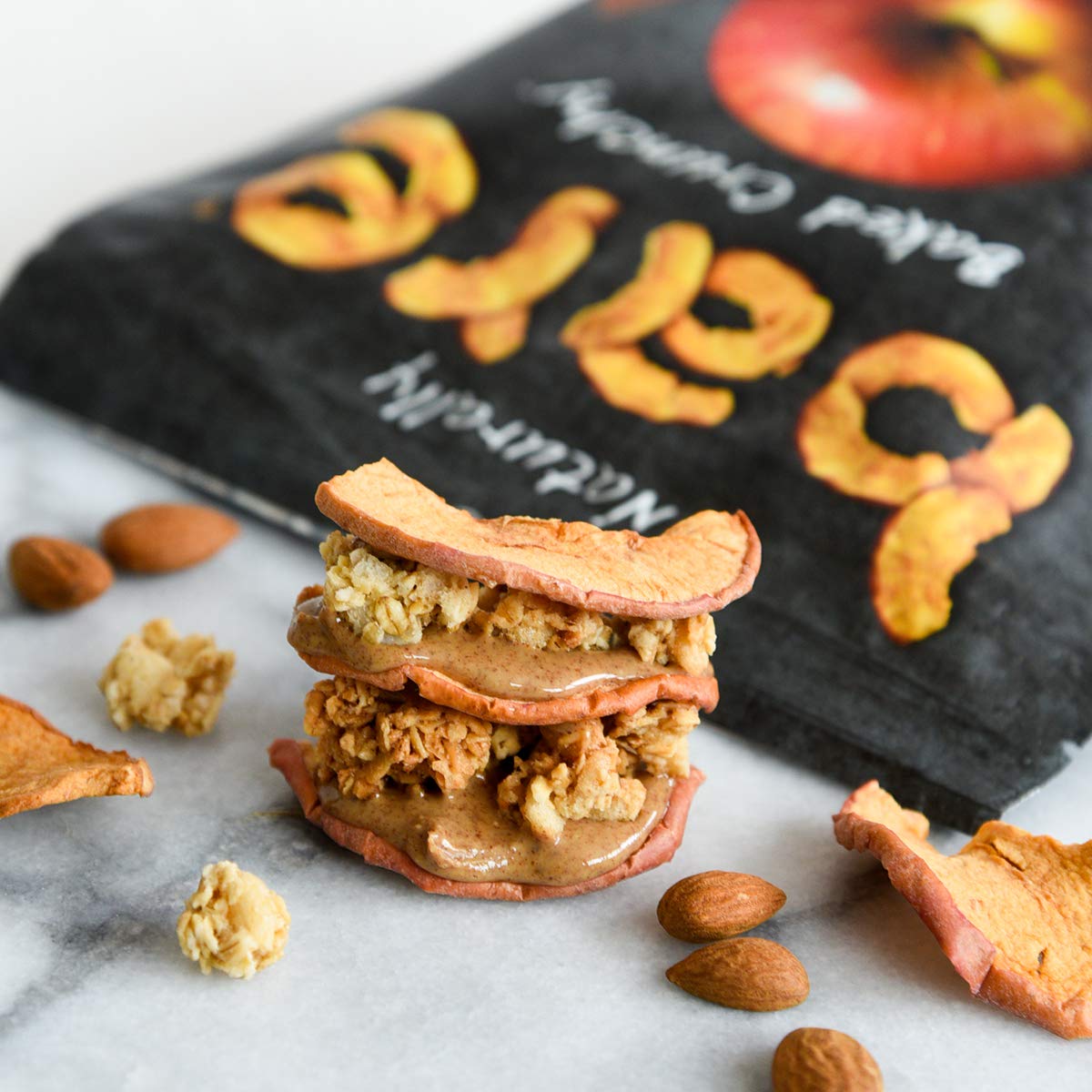 Bare Fruit Apple Chips - Cinnamon - Case of  1 - 3.4 oz (1 x3.4 OZ)
