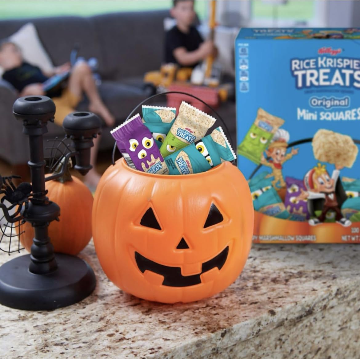 Kellogg S Rice Krispiexs Treats Marshmallow Bars | Sweet Crispy Marshmallow Cereal Kids Snacks, Lunch Snacks, Grab n Go, Origin