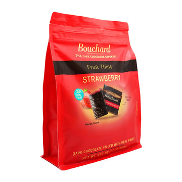 Dark Chocolate Strawberry Thins 21.2 Oz (1.3 Lb/600G)