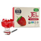 Bakol Jel Dessert Mix, All Natural Vegan, Kosher, Halal, Strawberry Flavor, 1 Count