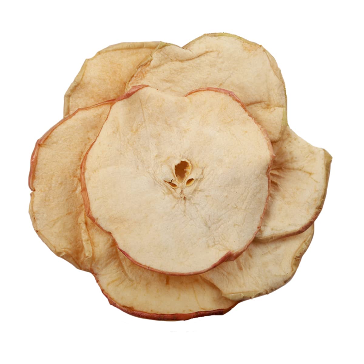 jweemax 500g Dried Fruit Slices, Dehydrated Fruit Slices for Cocktails Garnish, Home Decor, Fruit Tea, Apple