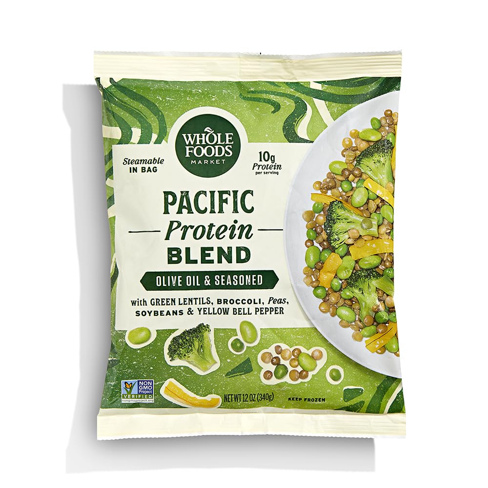WHOLE FOODS MARKET Pacific Style Vegetable Protein Blend, 12 OZ