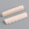PurYupearl Acoustic Guitar Bone Nut Set - 2 Pcs Pre-Slotted, 43x5x9mm, for YMH FG Series Acoustic & Classical Guitars