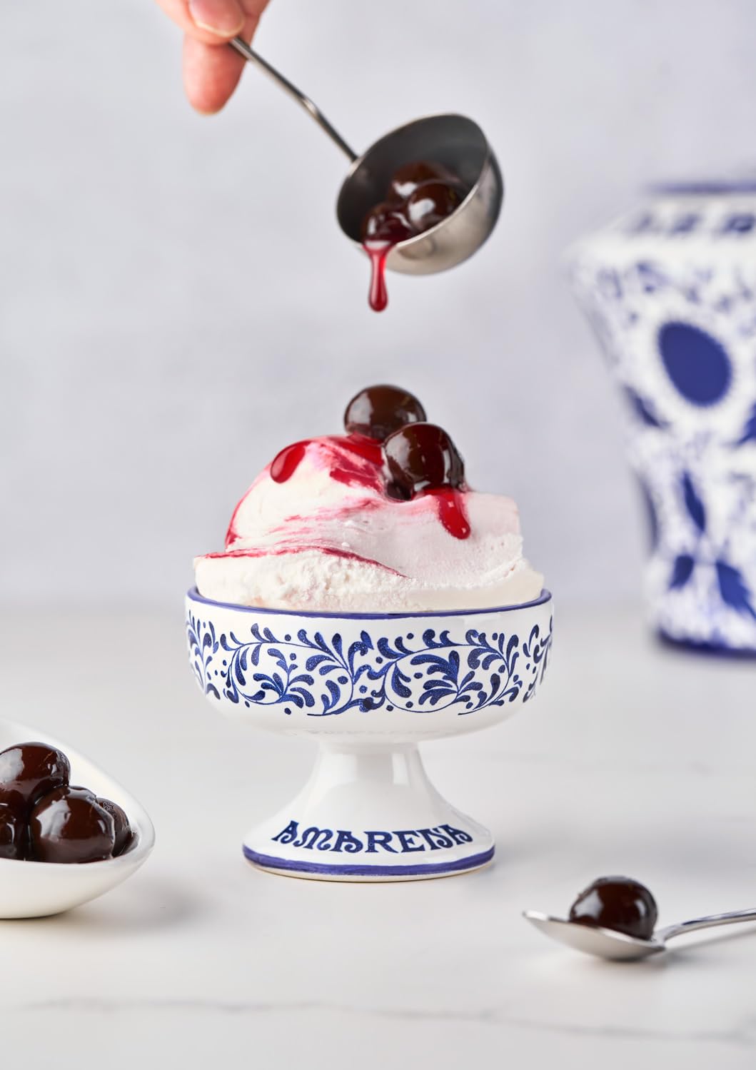 Fabbri Variety Pack, One Amarena Cherries In Syrup 8Oz Jar And Two Tesoro Matilde Vicenzi Puff Pastry With Fabbri Wild Cherry Fi