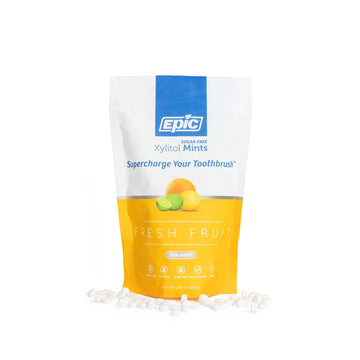 Epic Mints - Aspartame Free 100% Xylitol Mints - Sugar Free Mints Fresh Fruit Flavored, 1000 Pieces (Pack Of 1)