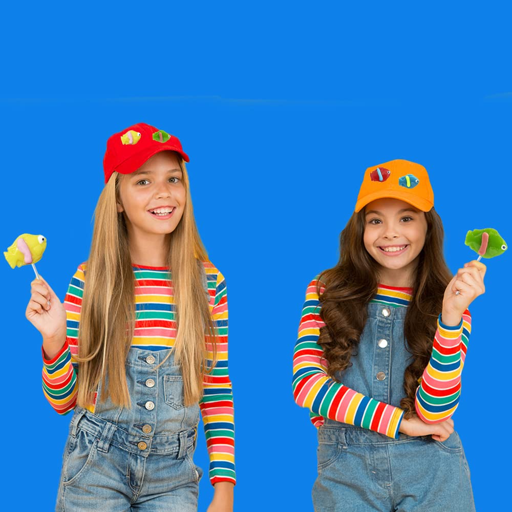 The Dreidel Company Tropical Fish Lollipop, Great For Birthday Parties, Events, Goody Bag Fillers, Party Favors, Individually Wr