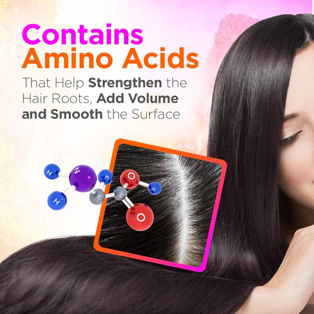 Uhuru Naturals Fermented Rice Water Spray - All Natural Conditioning & Moisturizing Treatment For Color Treated & Damaged Hair -