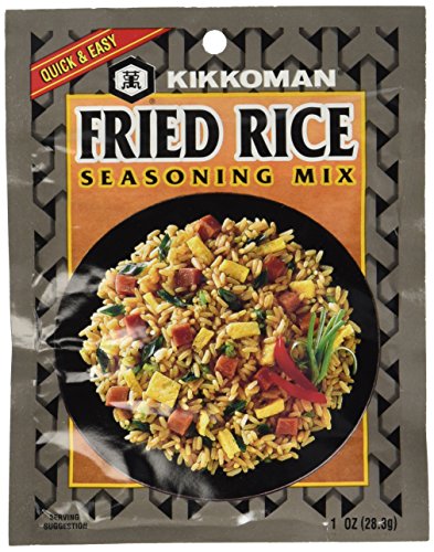 Kikkoman Fried Rice Seasoning Mix, 1-Ounce Pack (Pack of 24)