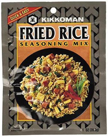 Kikkoman Fried Rice Seasoning Mix, 1-Ounce Pack (Pack of 24)