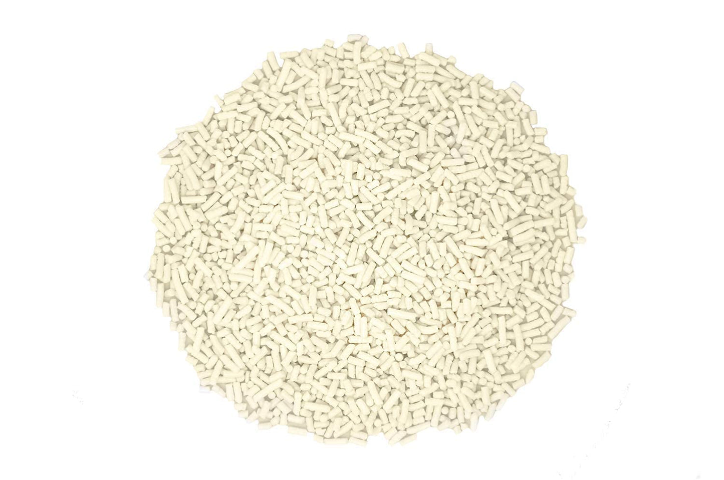 Mystic Sprinkles Solid Color Jimmy Sprinkles (Wonderfully White Jimmies 3Oz)