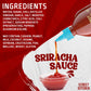 Street Kitchen Sriracha Sauce | Authentic Thai-Style Hot Sauce | Bold Garlic & Chili Flavor | Non-Gmo Ingredients | No Artificia