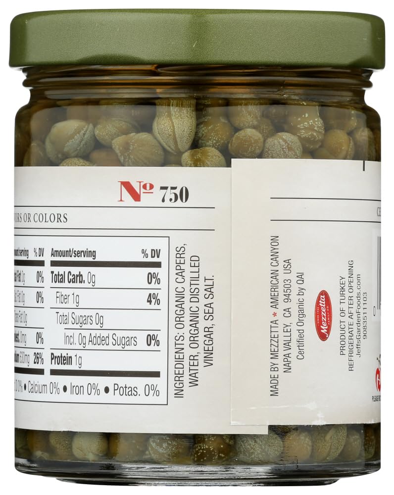 Jeff'S Naturals Non-Pareil Capers, 6 Ounce (Pack Of 2)