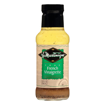 LA MARTINIQUE True French Vinaigrette Dressing, 10 Ounce Bottle (Pack of 1)