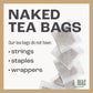 J Mac Botanicals, Organic Hibiscus Tea Bags (50 Tea Bags) Fresh Dried Hibiscus Flower From Egypt, Packaged In The Usa