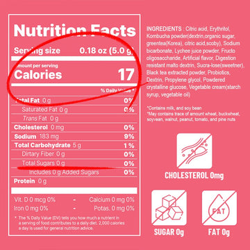 Kayfood-Kombucha-Lychee-Garden-Daily Zero Sugar, Diet, Gut Healthy Sparkling Beverage, Fermented Korean Drinks For Iced Tea Hot