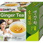 Damtuh Korean Traditional Tea Premium Ginger Tea Plus, Ginger Powder Tea, Herbal Tea, 15 Sticks