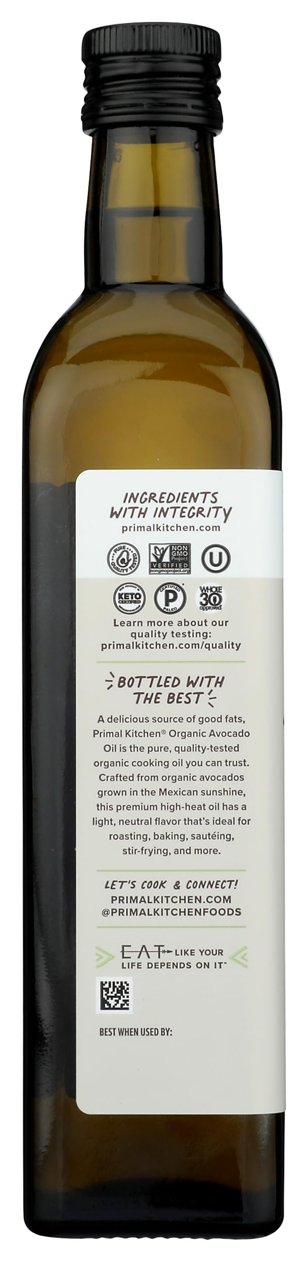 Primal Kitchen Organic Avocado Oil 500 Ml
