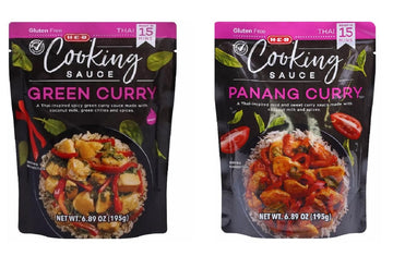 HEB Cooking Sauce Mixes - 2 packages (Thai Curry - Panang & Green)